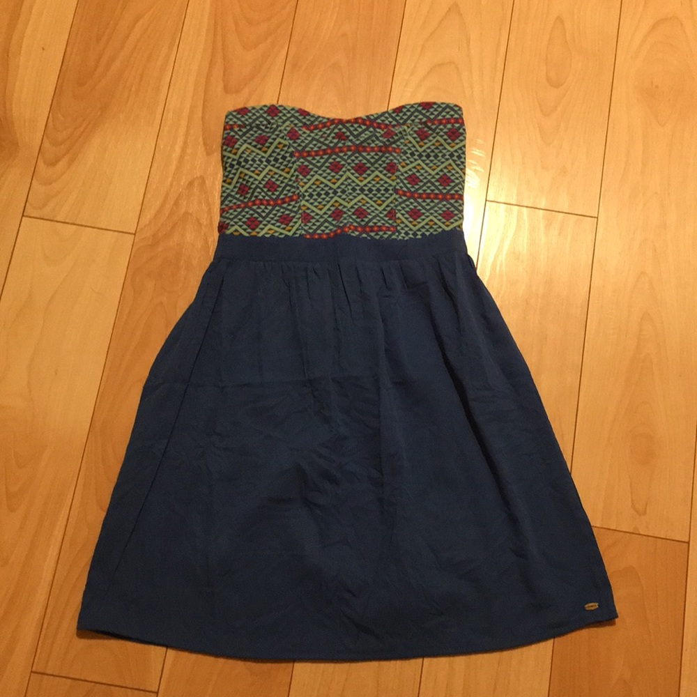 Roxy strapless mini dress